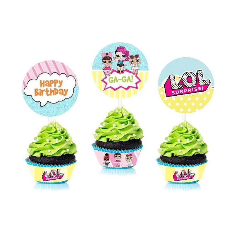 LOL Surprise Tableware Package - 67 pieces Pack