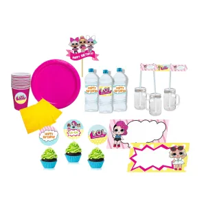 LOL Surprise Tableware Package - 67 pieces Pack