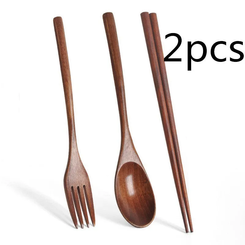Long Handle Couple Spoon Chopsticks Set