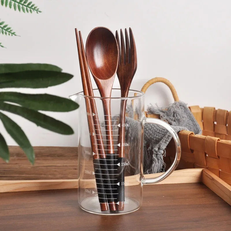 Long Handle Couple Spoon Chopsticks Set