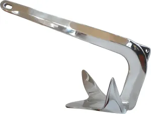 MarineNow Stainless Steel Bruce/Claw Style Boat Anchor