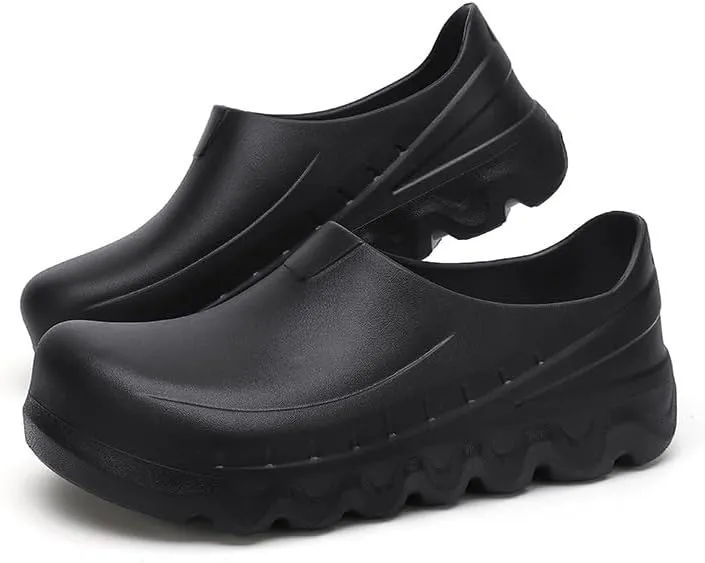 Men's Chef Shoes - Non Slip, Lightweight, Waterproof for Women, Perfect for Kitchen Work Shoes