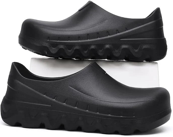 Men's Chef Shoes - Non Slip, Lightweight, Waterproof for Women, Perfect for Kitchen Work Shoes