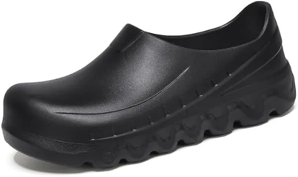 Men's Chef Shoes - Non Slip, Lightweight, Waterproof for Women, Perfect for Kitchen Work Shoes