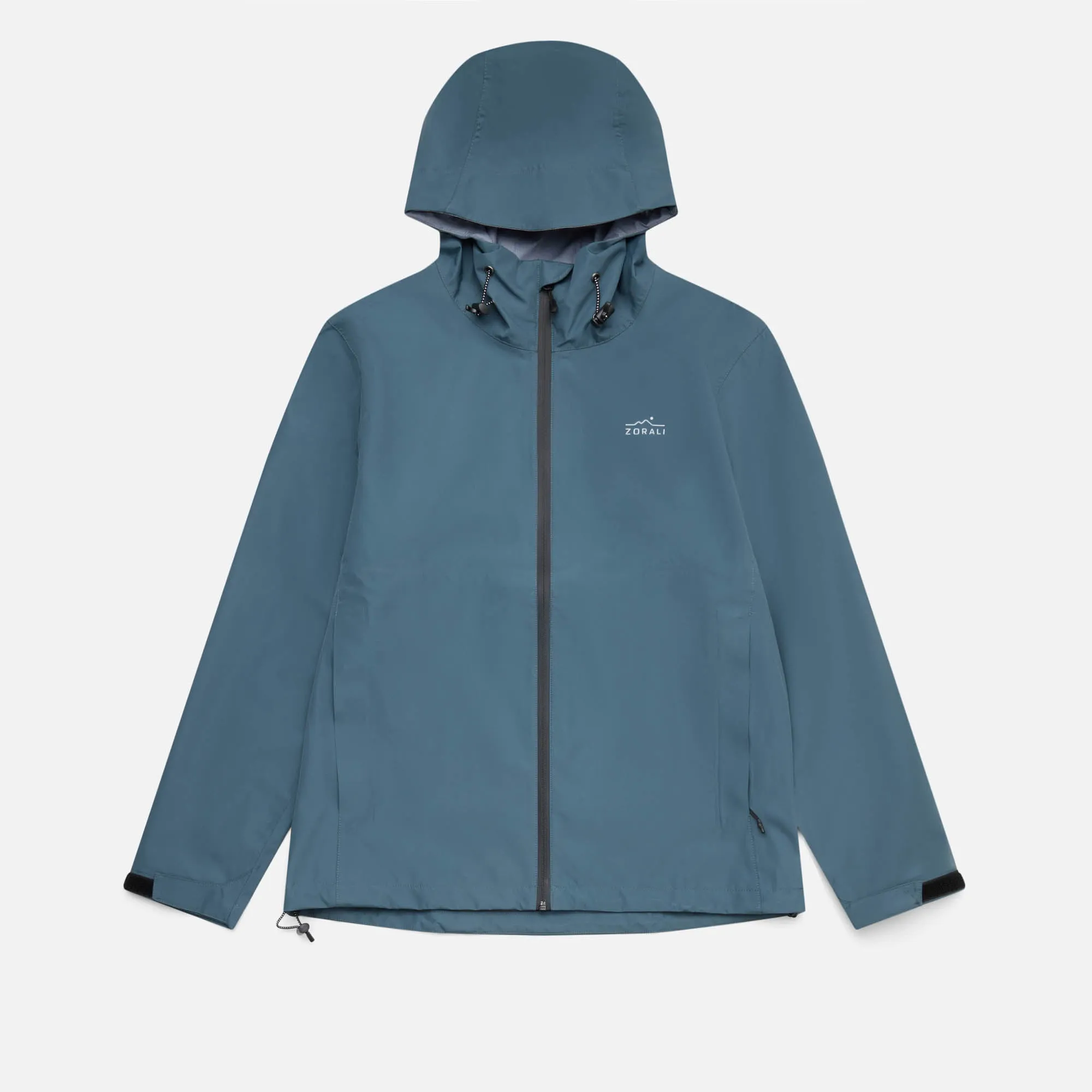 Mens Horizon 3L Rain Jacket Blue Lake