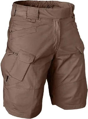 Men's Khaki Shorts Sports Pocket Workwear Casual Loose Shorts Jogging Mens Tactical