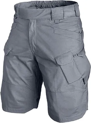 Men's Khaki Shorts Sports Pocket Workwear Casual Loose Shorts Jogging Mens Tactical