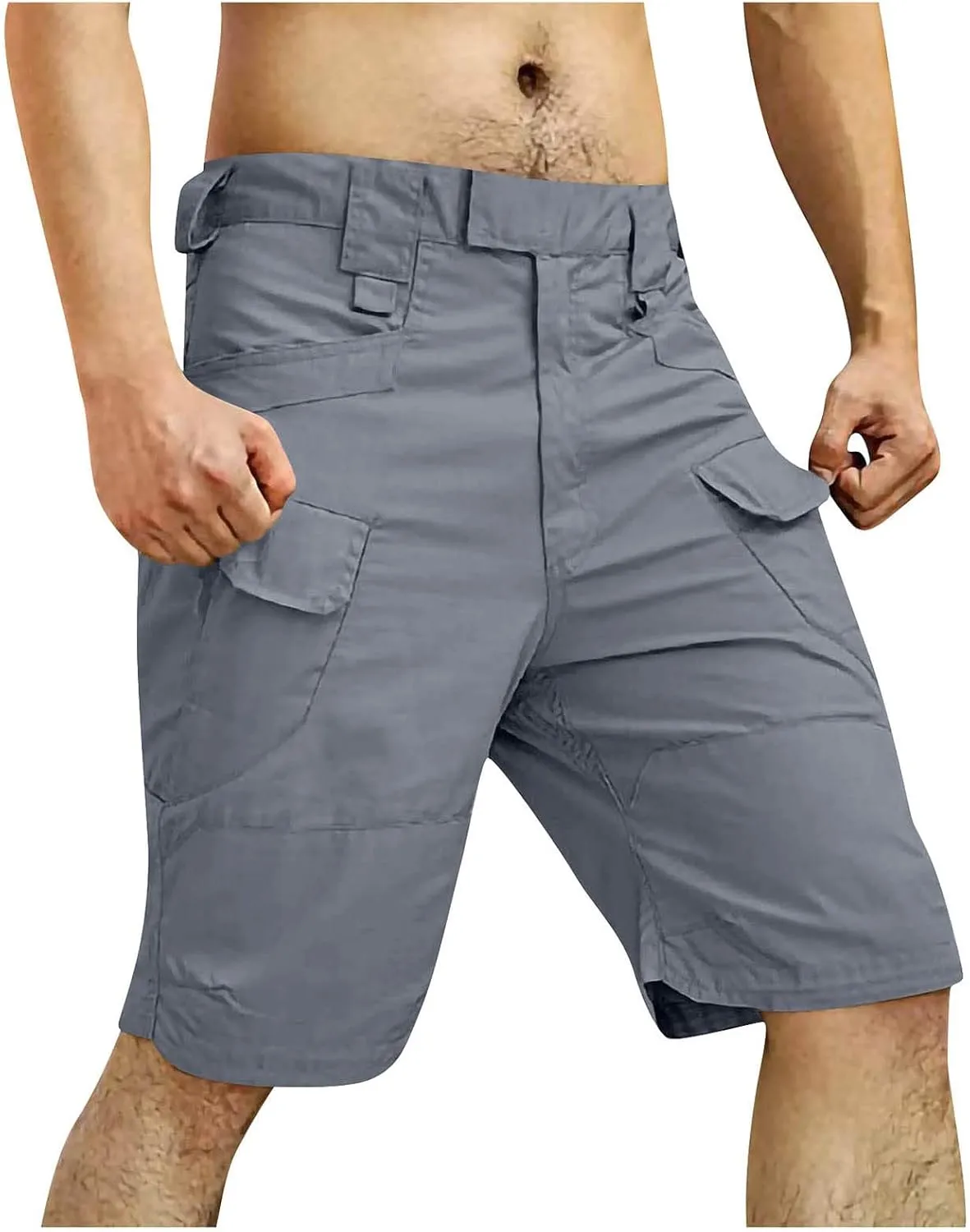 Mens Tactical Shorts Men's Sports Pocket Workwear Casual Loose Shorts Jogging Towncraft