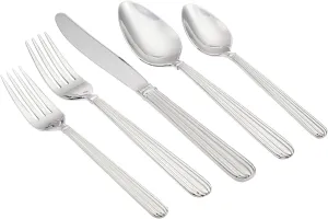 Mikasa Italian Countryside Stainless Steel Flatware, 20-Piece Set