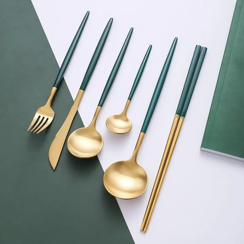 Minimalistic Eco-Friendly Tableware Set