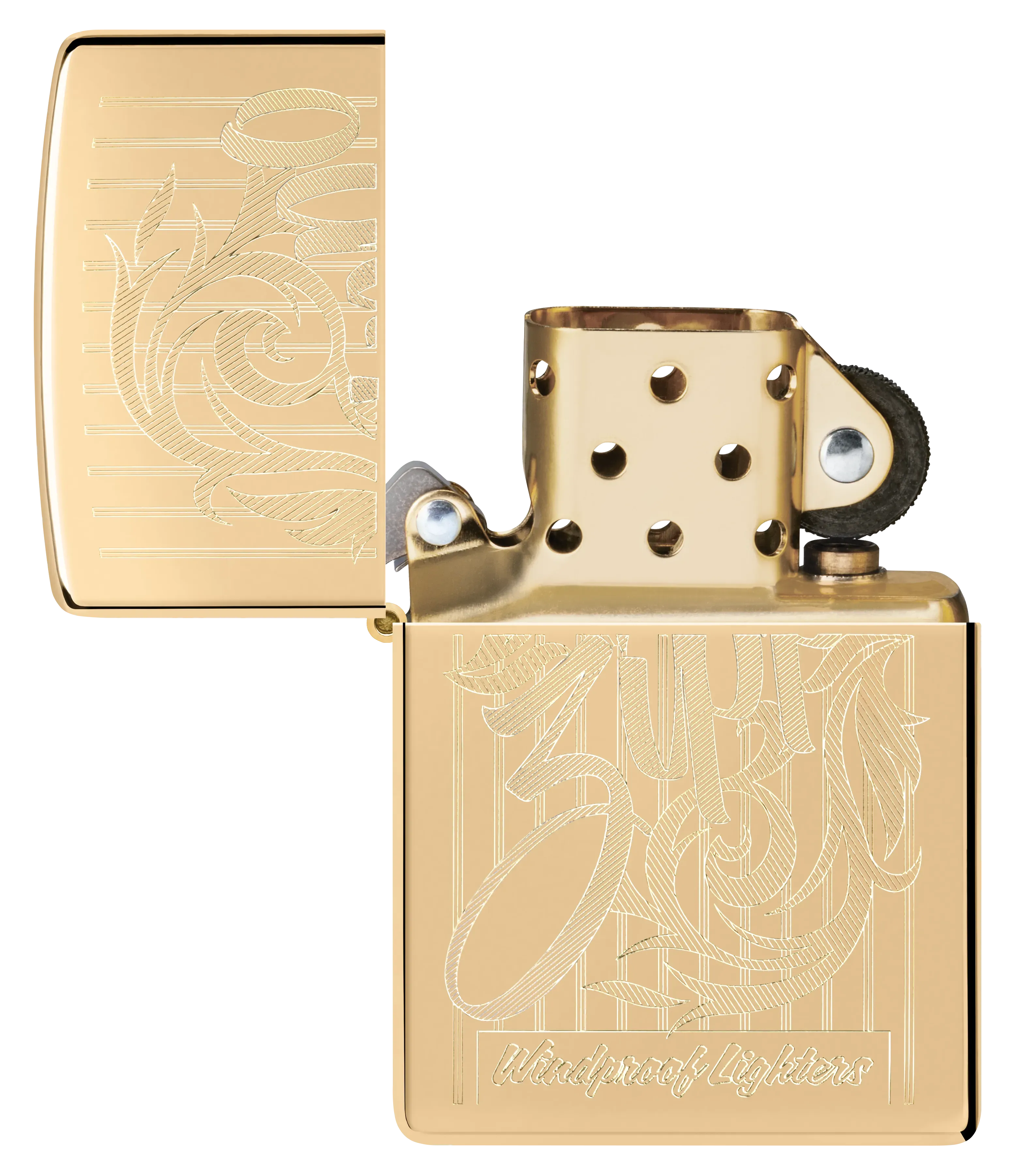 Modèle Zippo filigrane
