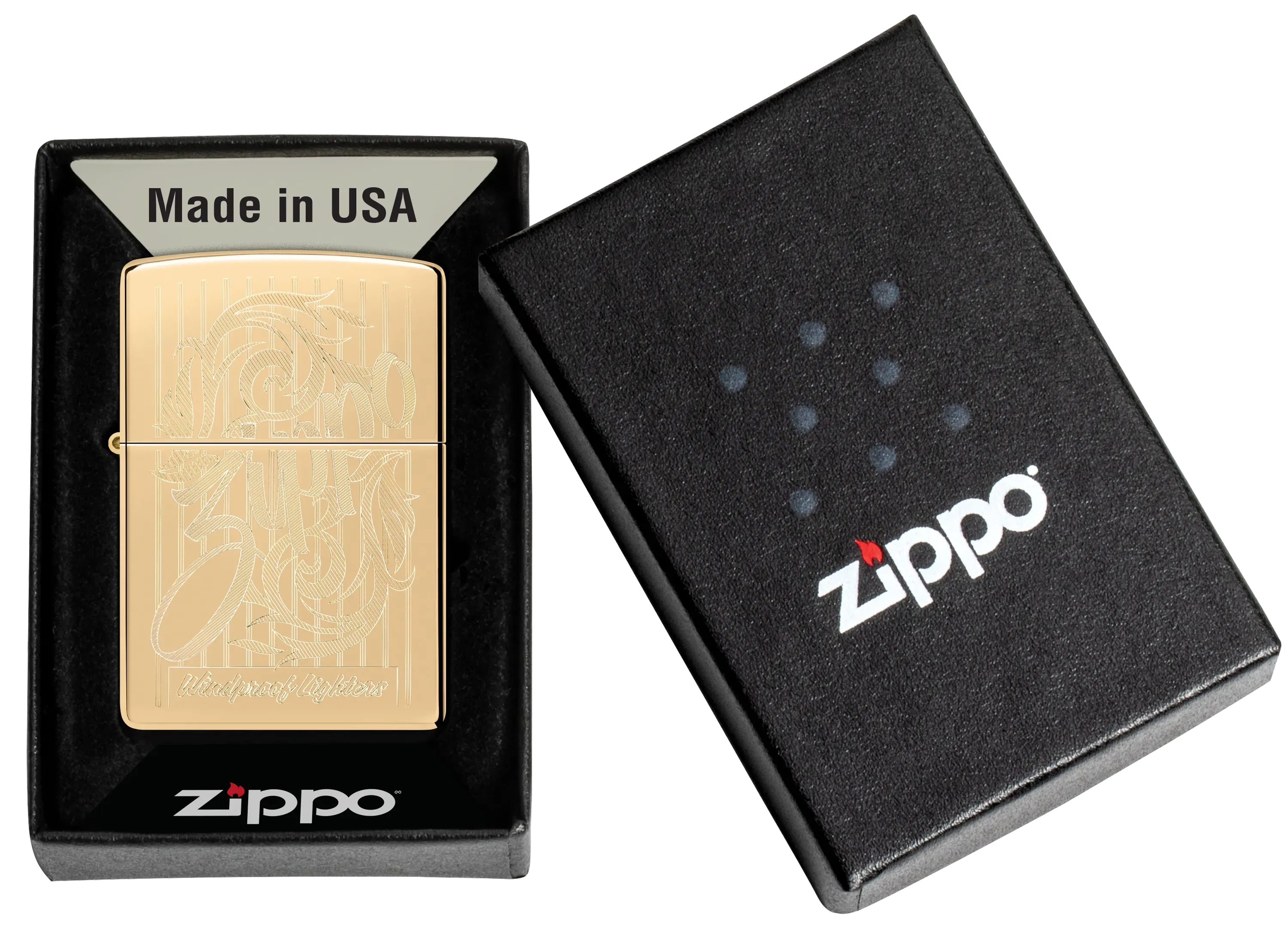 Modèle Zippo filigrane