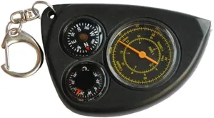 Multifunctional Guide (North) Needle Compass Outdoor Portable Thermometer Travel Map Rangefinder Measuring Instrument Hiking Compass