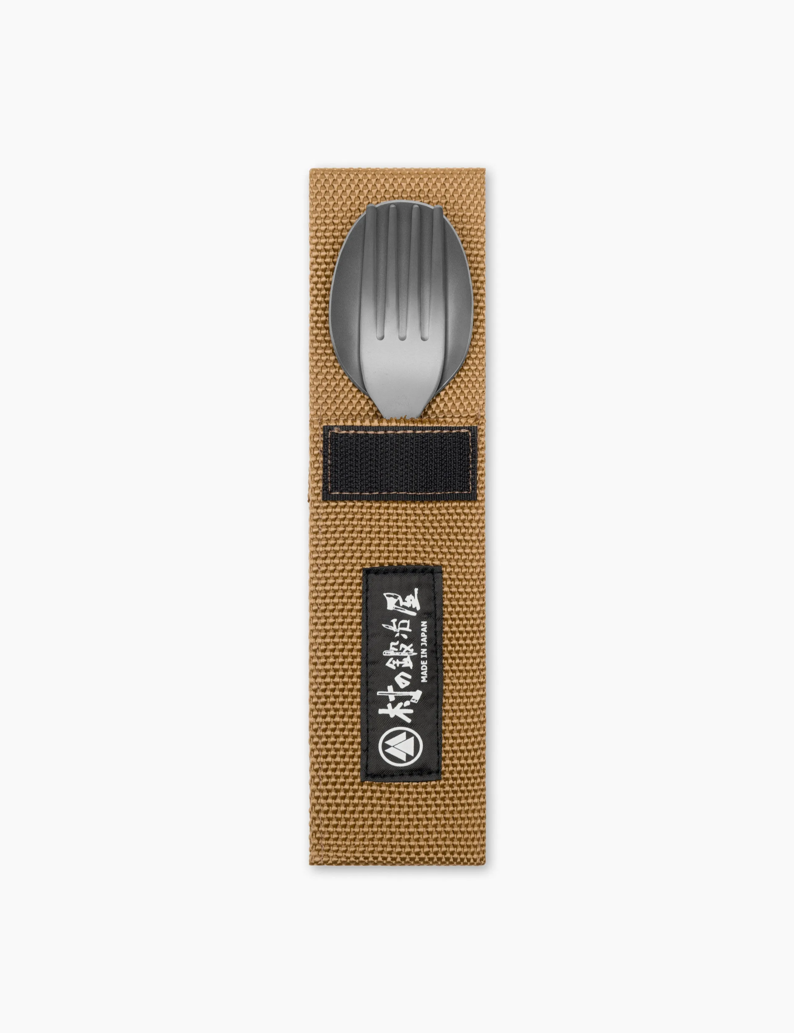 MURANOKAJIYA X FORÉT - FORK & SPOON SET - TITANIUM