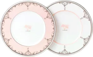 Narumi 96559-23113 Jill Stuart Plate Set, 8.3 inches (21 cm), Set of 2 Patterns, Wedding Gift, Stylish, Cute, Made in Japan, Gift Box