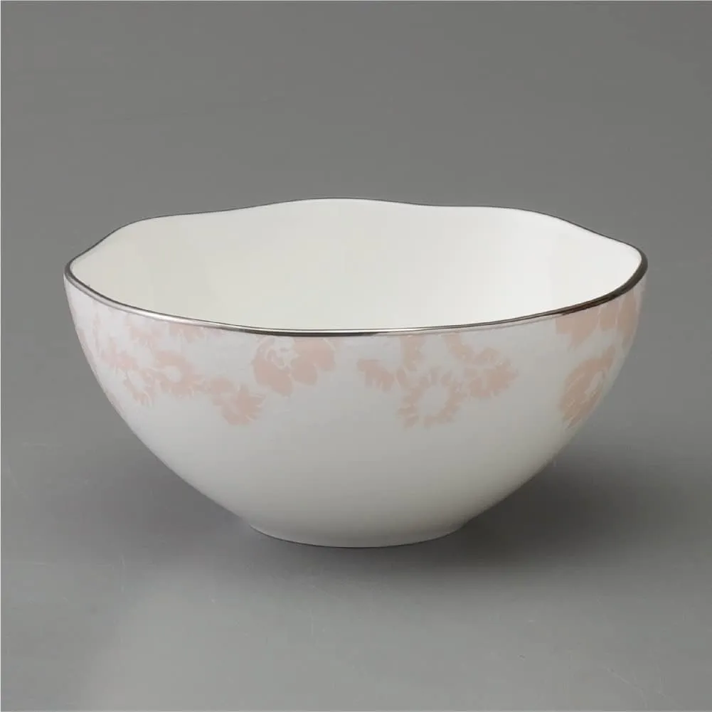 Narumi 97129-21969 Jill Stuart Bowl and Plate Set, Pink and Blue, 4.5 inches (11.5 cm), Set of 2