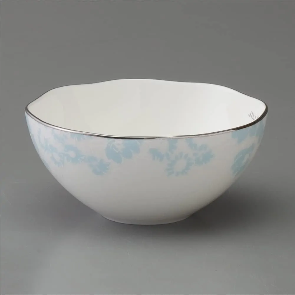 Narumi 97129-21969 Jill Stuart Bowl and Plate Set, Pink and Blue, 4.5 inches (11.5 cm), Set of 2