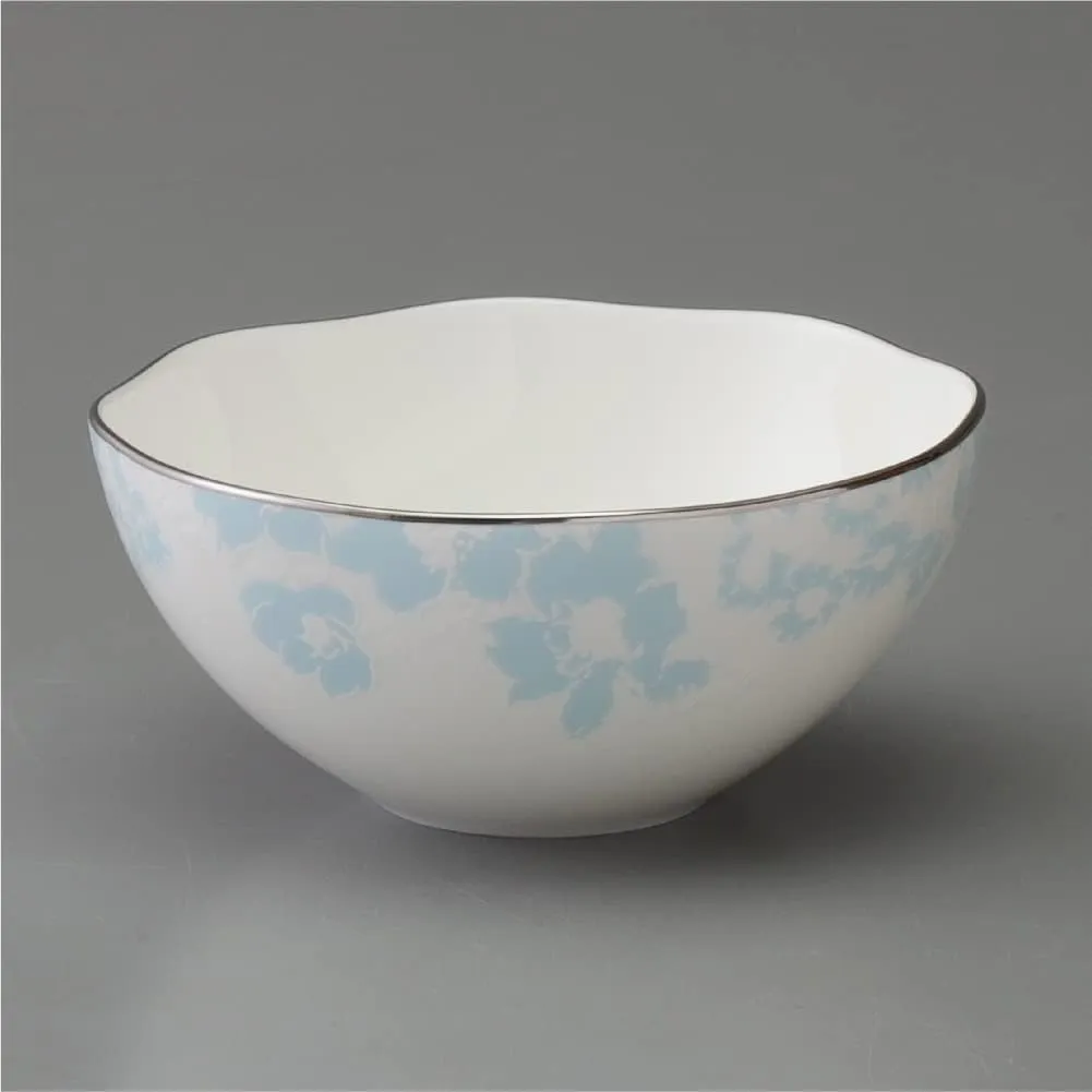 Narumi 97129-21969 Jill Stuart Bowl and Plate Set, Pink and Blue, 4.5 inches (11.5 cm), Set of 2