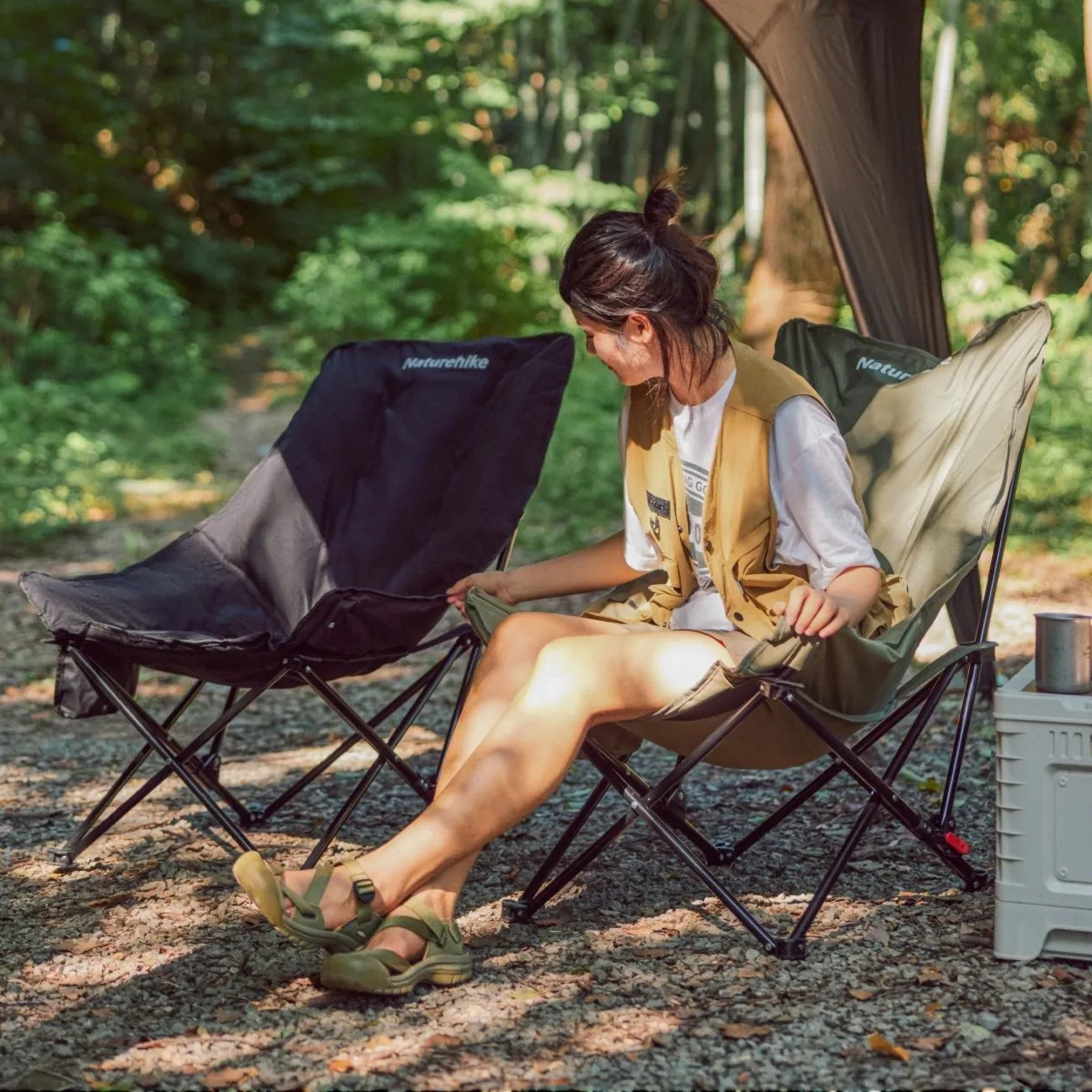 Naturehike Cotton Filled Moon Chair