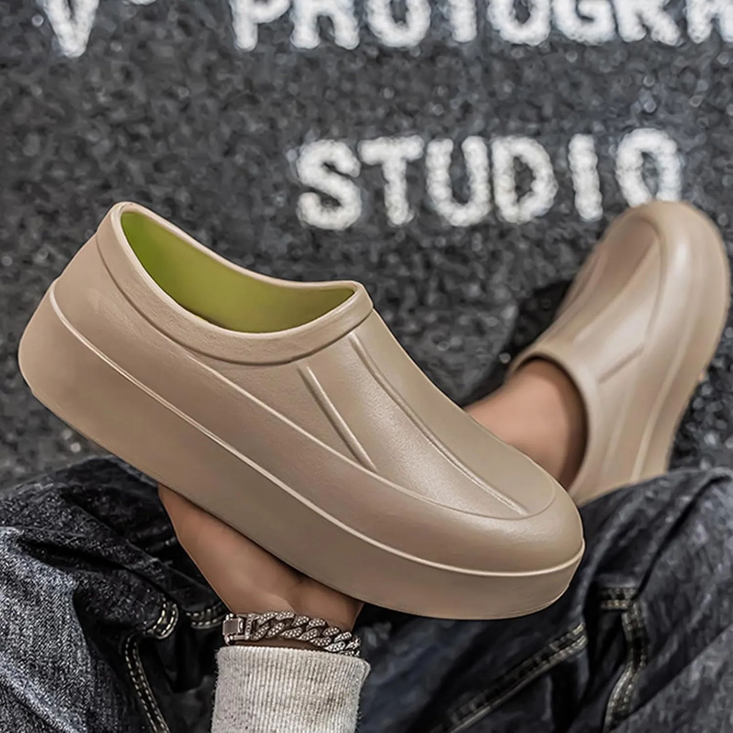 Non Slip Chef Clogs for Women Men, Comfort Kitchen Work Shoes, Lightweight & Waterproof, Zapatos para Cocina para Mujer
