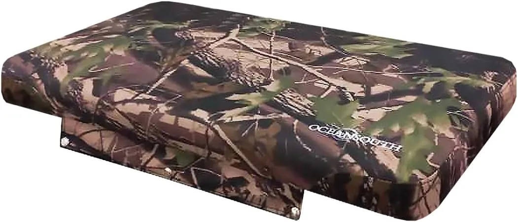Oceansouth Seat Cushions for Yeti Coolers (Press Stud Fittings) (Camouflage, YETI 35) Camping yeti seat Cushion Handle Beach Chair ice Box chests and Coolers Foam Cooler Boat Seats