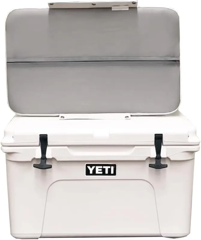Oceansouth Seat Cushions for Yeti Coolers (Press Stud Fittings) (Gray, YETI 65) Camping yeti seat Cushion Handle Beach Chair ice Box chests and Coolers Foam Cooler Boat Seats