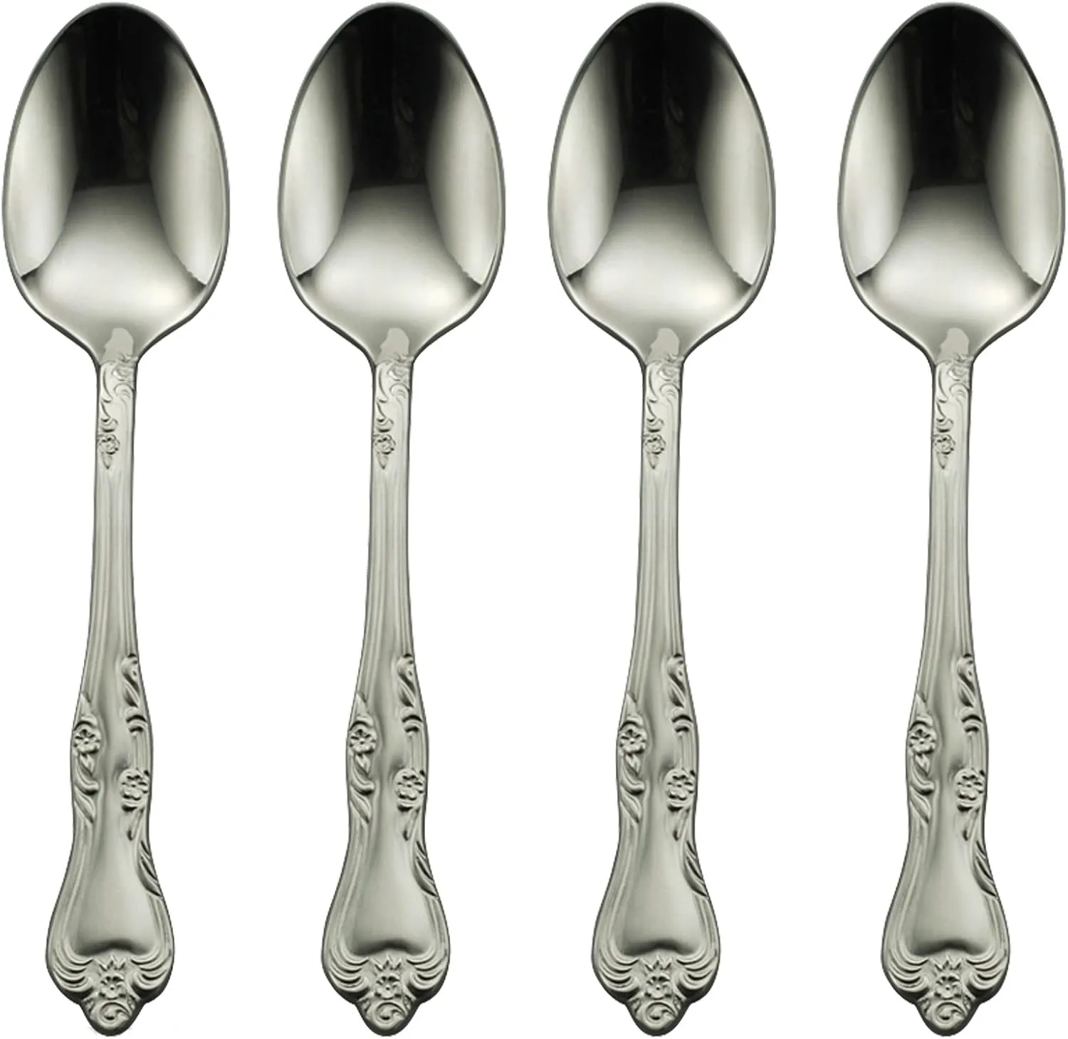 Oneida Azalea Teaspoons, Set of 4