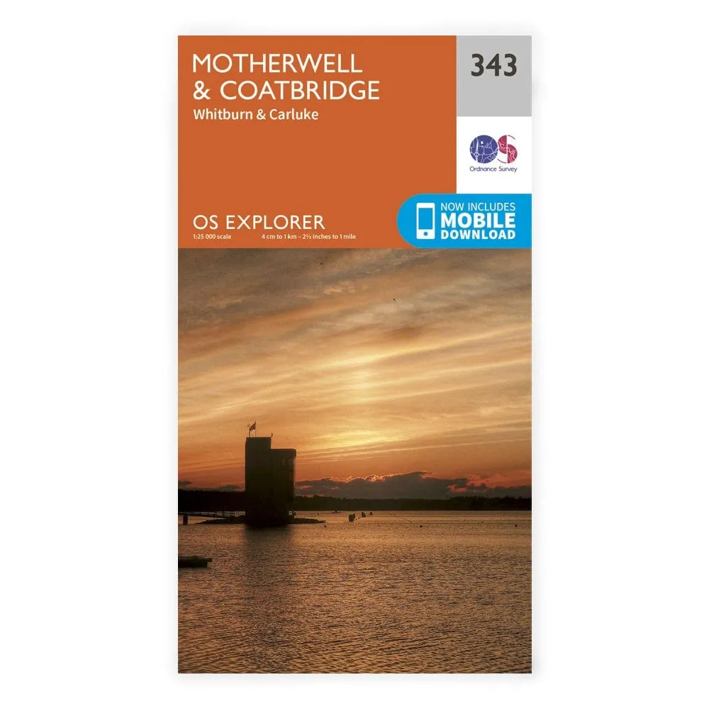 OS Explorer / Motherwell & Coatbridge