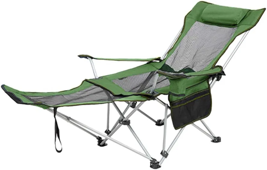 Outdoor Folding Camping Chairs, Beach Chair, Garden Chairs, Side Mesh Bags, Cup Holders, Mesh Models, Storage Bags, Foldable, Can Carry, Outing