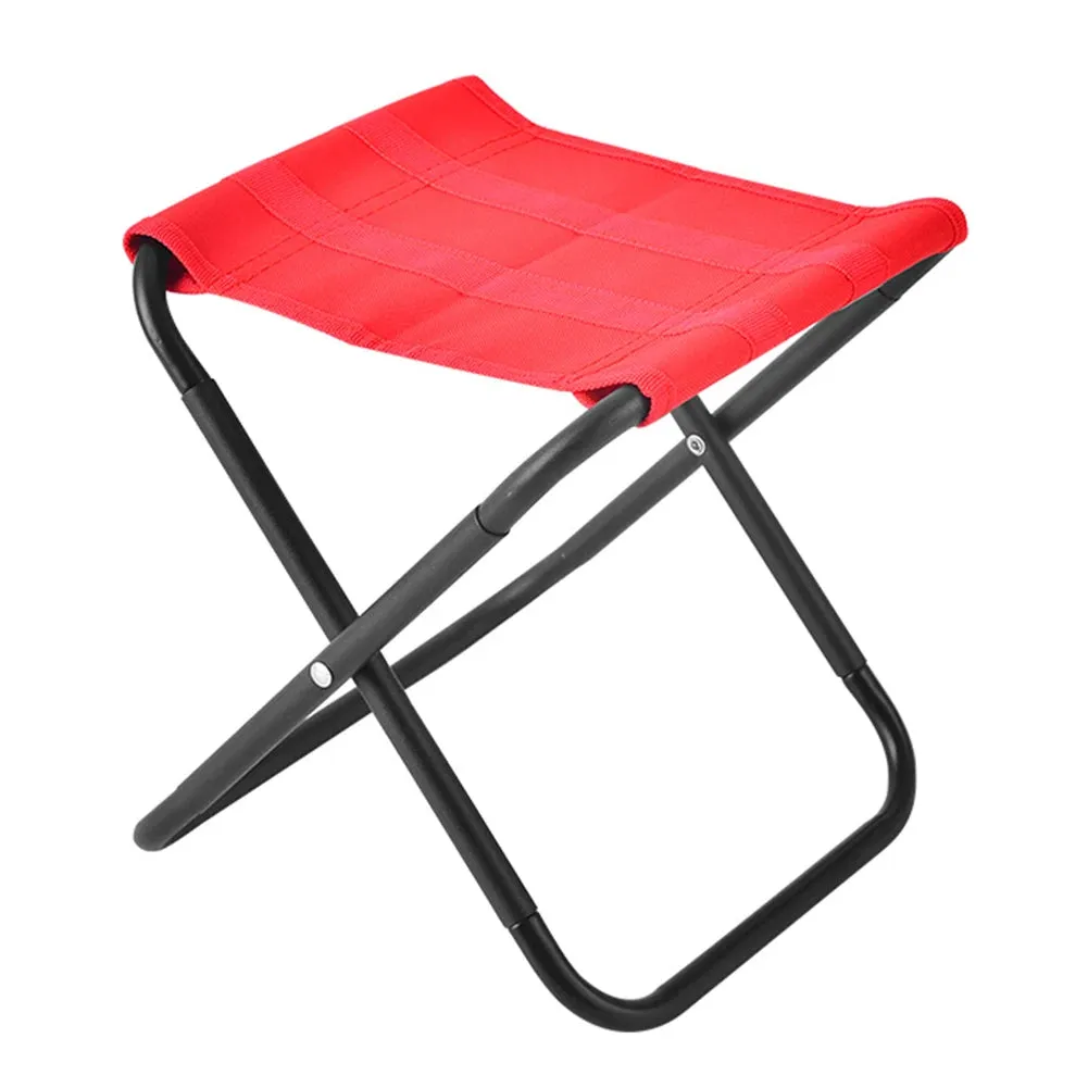 Outdoor Folding Portable Camping Table and Chair Set, Picnic Fishing Chair, Ultra-Light Oxford Cloth Beach Bench