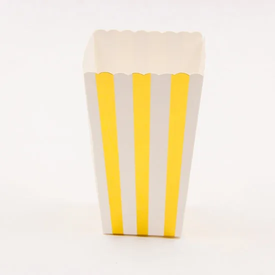 Paper Popcorn Boxes Set