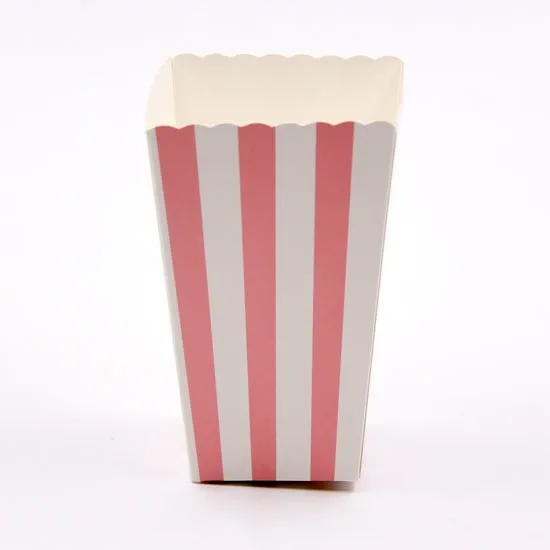 Paper Popcorn Boxes Set