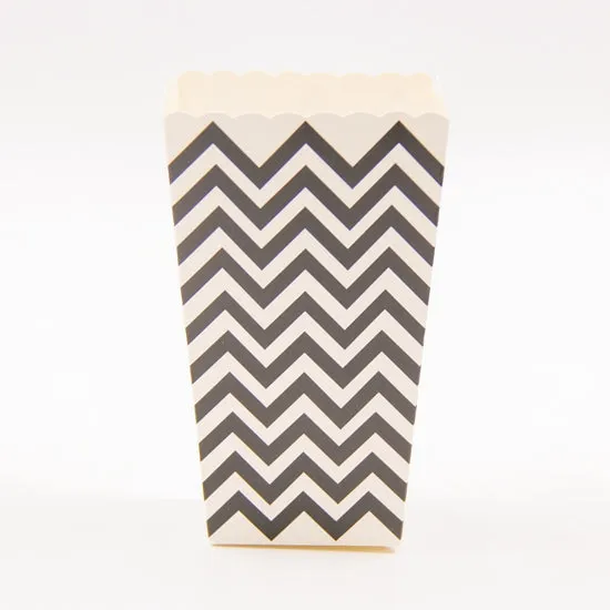 Paper Popcorn Boxes Set