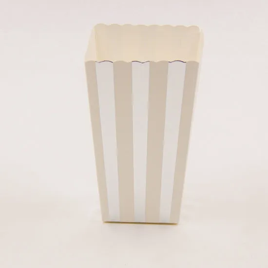 Paper Popcorn Boxes Set