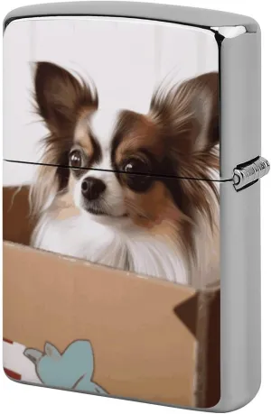Papillon in The BoxLighter Case Waterproof Lighter Sleeve Lighters Protective Cover with Graffiti Design