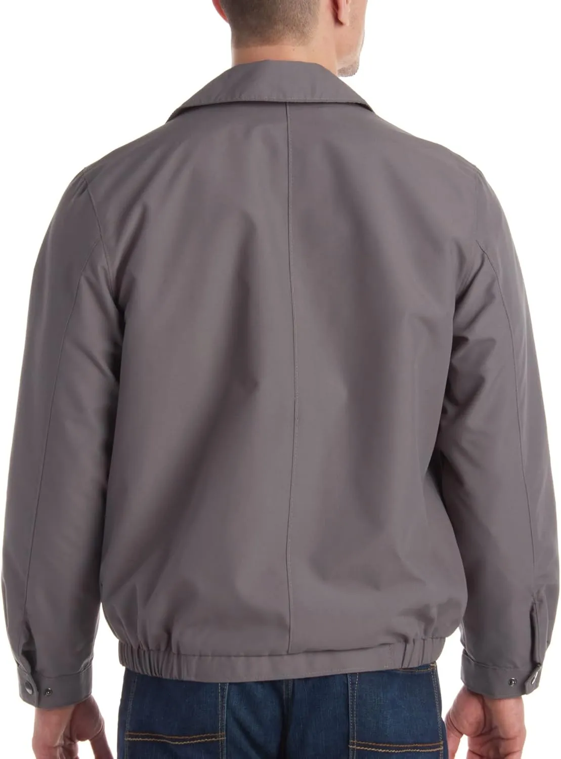 Perry Ellis Golf Jacket – Microfiber Lightweight Jacket Waterproof Full Zip Golf Windbreaker For Men (Sizes S–3XL)