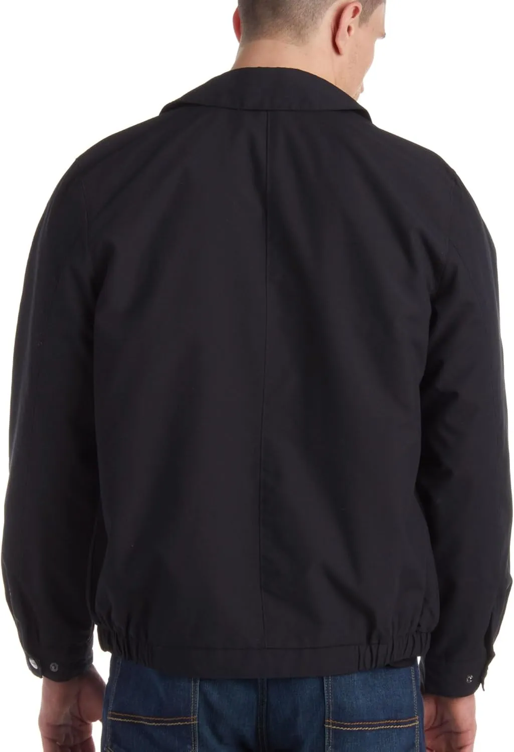 Perry Ellis Golf Jacket – Microfiber Lightweight Jacket Waterproof Full Zip Golf Windbreaker For Men (Sizes S–3XL)