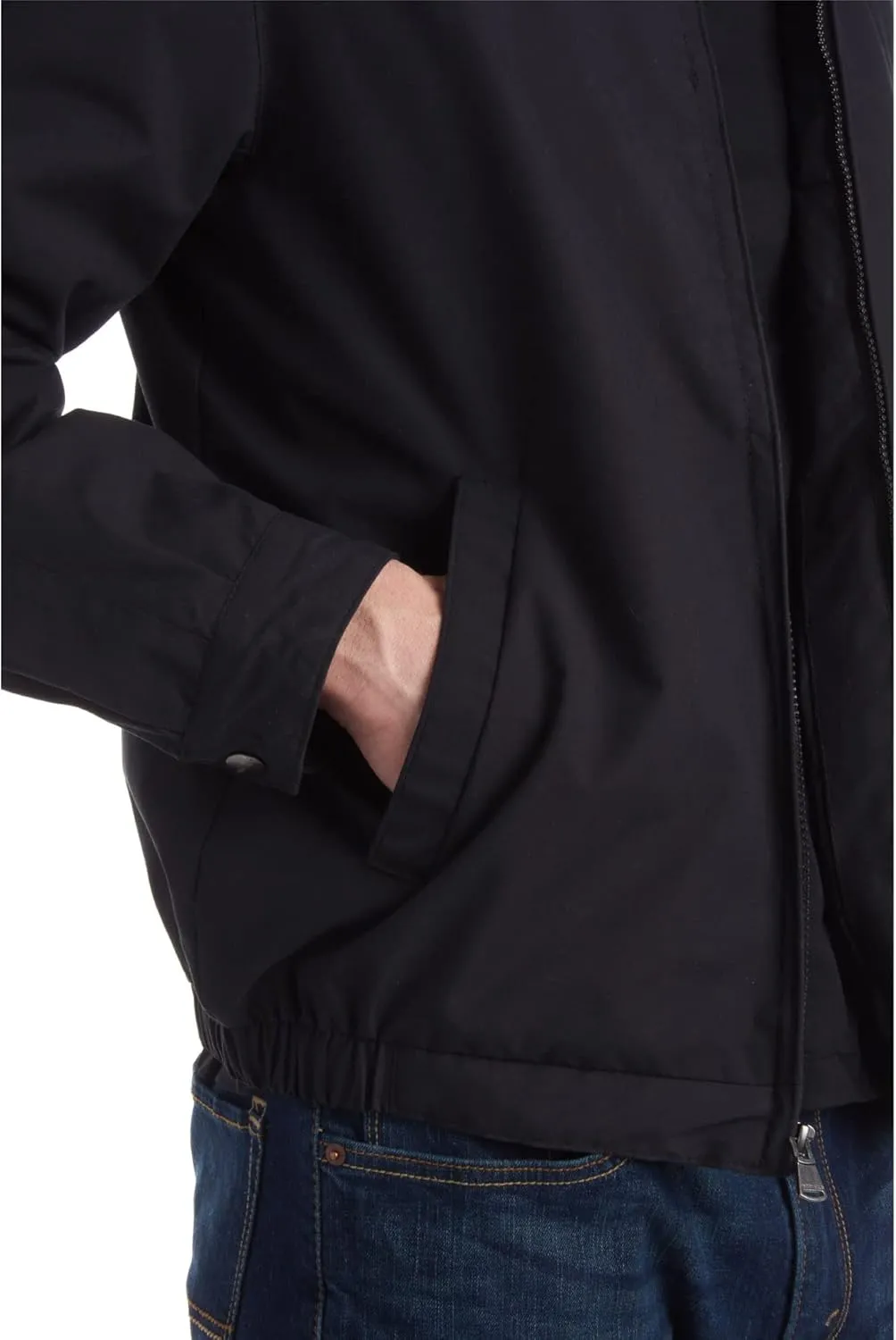 Perry Ellis Golf Jacket – Microfiber Lightweight Jacket Waterproof Full Zip Golf Windbreaker For Men (Sizes S–3XL)