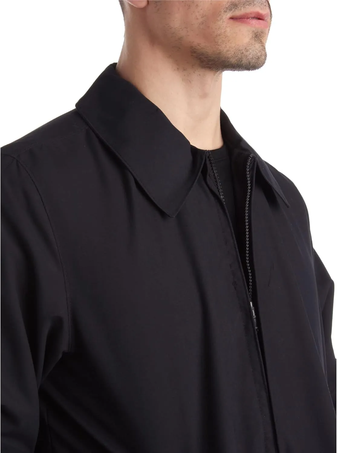 Perry Ellis Golf Jacket – Microfiber Lightweight Jacket Waterproof Full Zip Golf Windbreaker For Men (Sizes S–3XL)