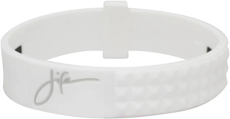 Phiten Life Titanium Bracelet - Waterproof Sports Silicone Bracelet Wristband for Alternative Healing - Power Elastomer Zone with Micro Titanium Spheres