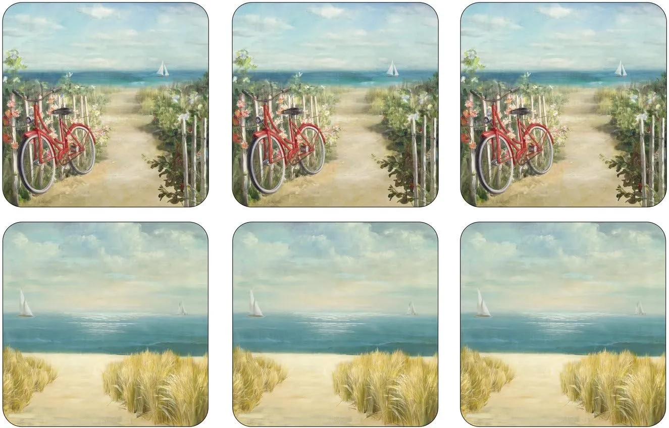 Pimpernel - Summer Ride Collection Coasters - Set of 6