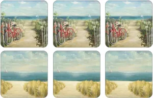 Pimpernel - Summer Ride Collection Coasters - Set of 6