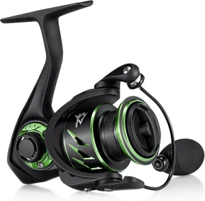 Piscifun Viper X Spinning Reels, Carbon Fiber 33LBs Max Drag, 10 1 Shielded BB, Saltwater Freshwater Spinning Fishing Reel, 5.2:1/6.2:1, 500, 1000, 2000, 3000, 4000, 5000 Series