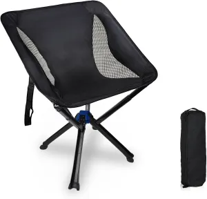 Portable Camping Chair, Folding Beach Backpacking Chair for Adults Hiking, Climbing, Picnic for Outdoor with Carry Bag.