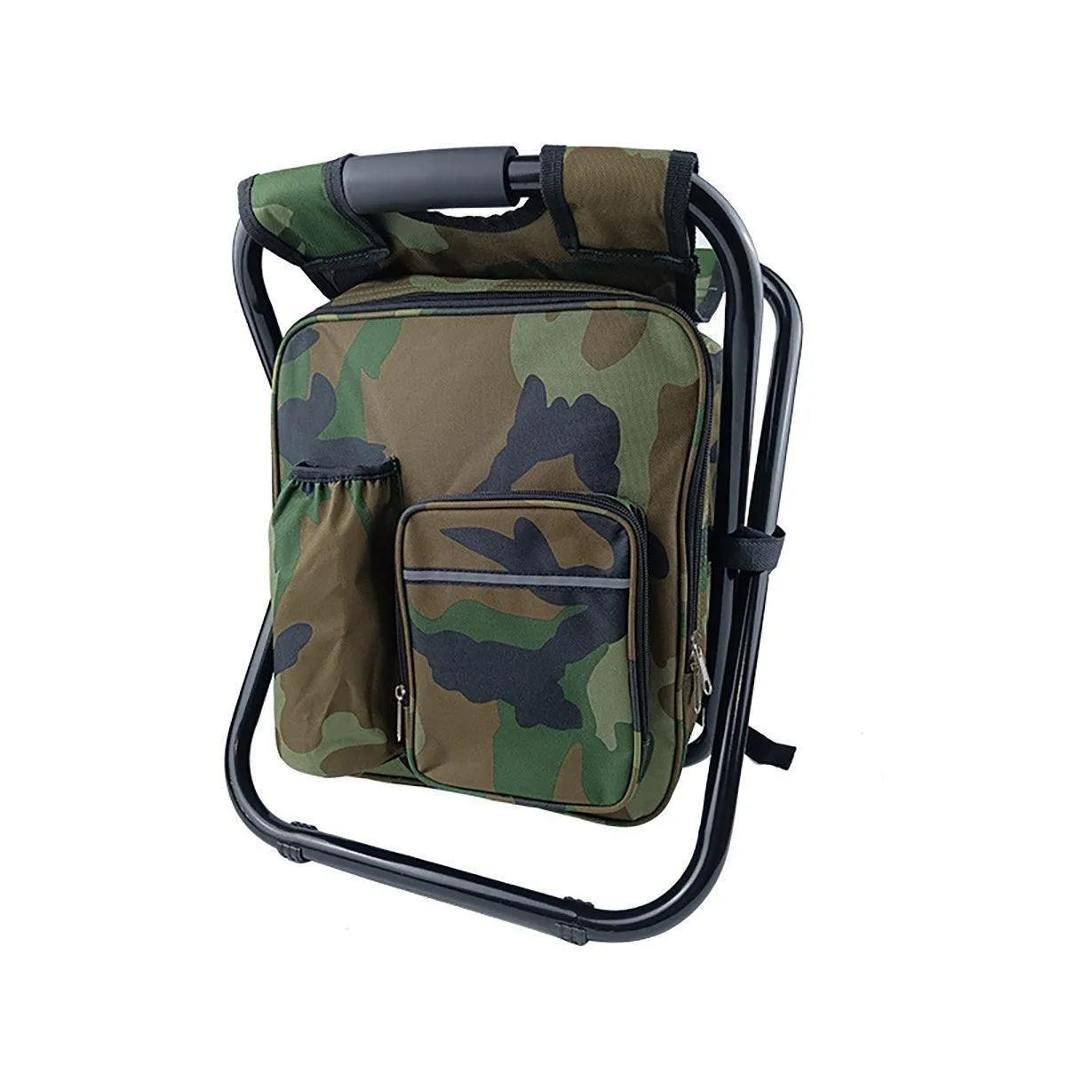 Portable Outdoor Folding Chair Oxford Small Stool for Fishing Camping Hiking