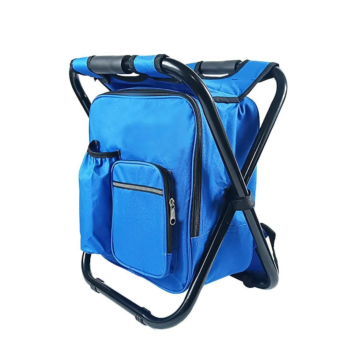 Portable Outdoor Folding Chair Oxford Small Stool for Fishing Camping Hiking