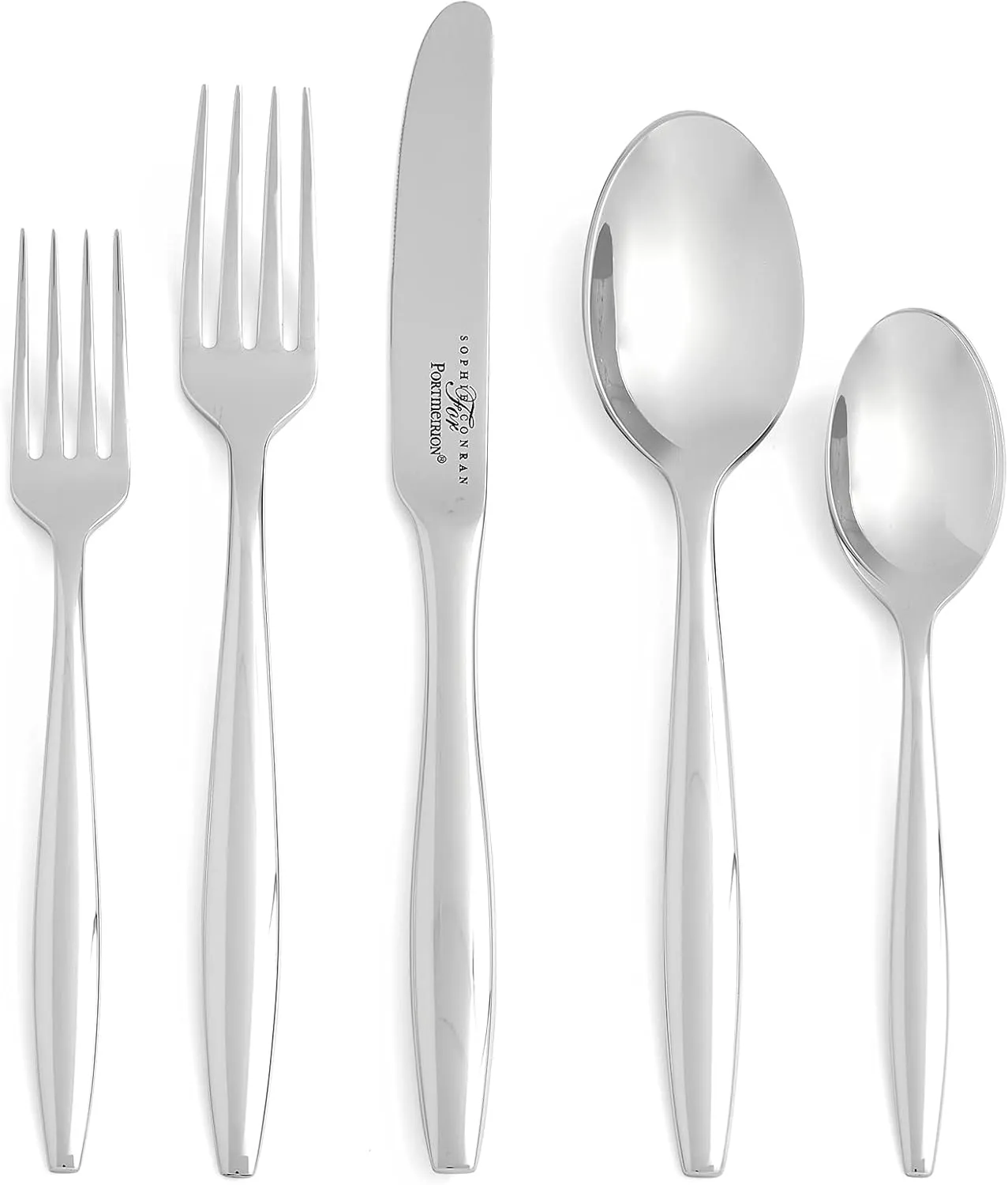 Portmeirion Sophie Conran 18/10 Stainless Steel 20-Piece Flatware Set, Service for 4 (Arbor)