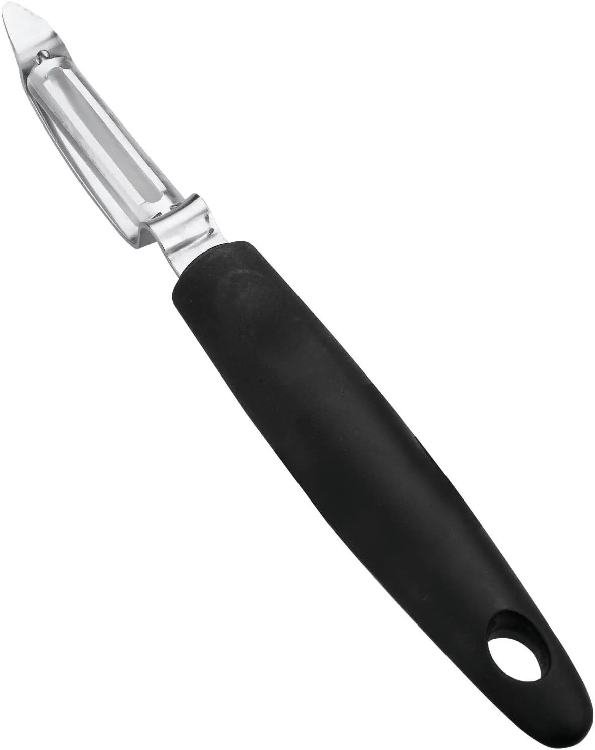 Professional P Peeler, Stainless Steel, Black, 5.5 x 1.6 x 30 cm