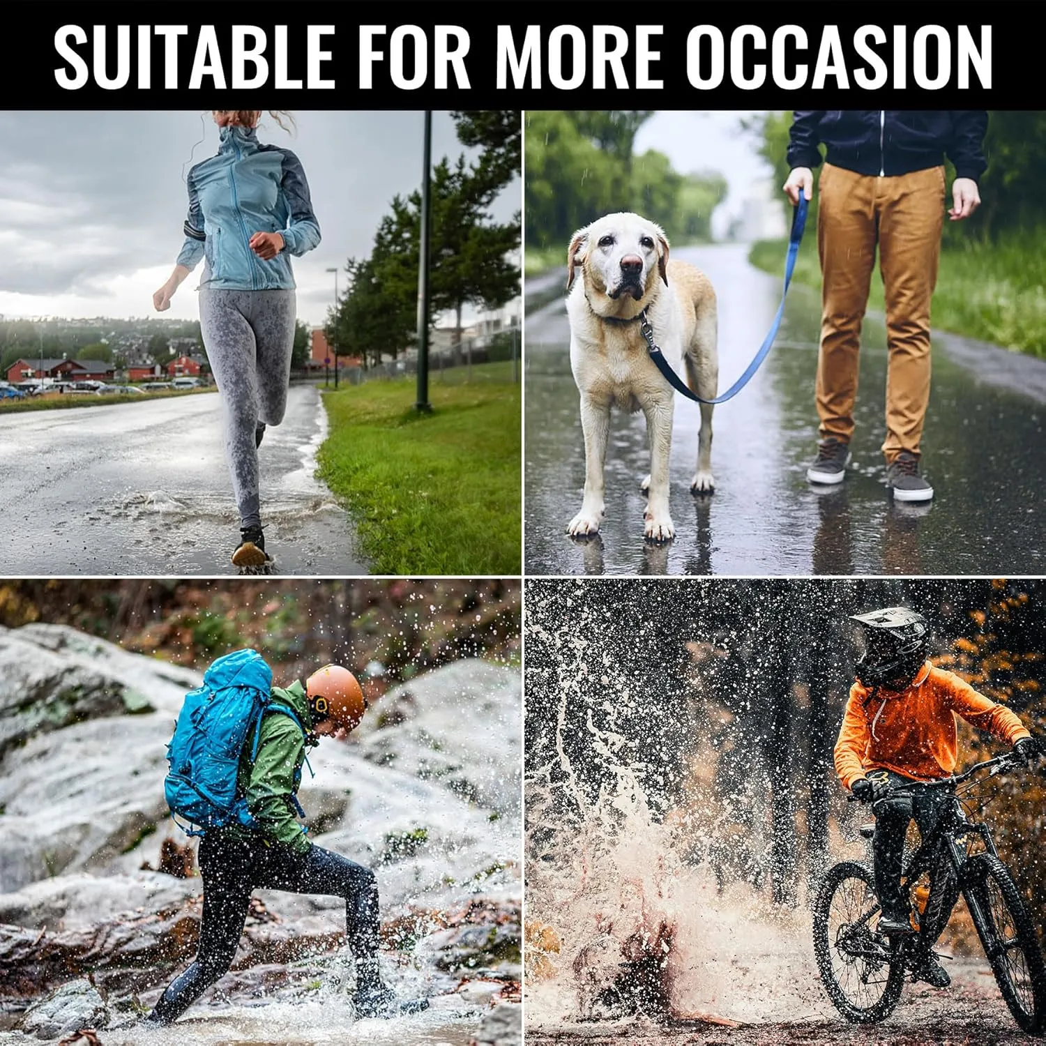 RANDY SUN Unisex Waterproof Socks 2.0 - Ultra Thin, Lightweight, Breathable for Sports Outdoor Activities
