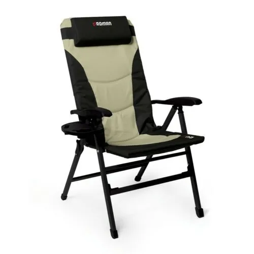 Roman 8 Position Padded Chair Rom2723 Caravan Camper Camping